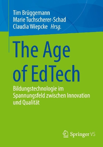 Buchcover und Innenansicht für das Buch: The Age of EdTech
