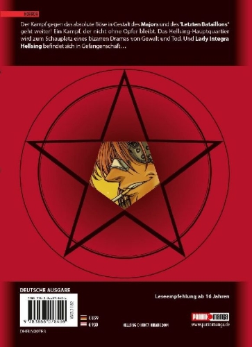 Buchcover und Innenansicht für das Buch: Hellsing - Neue Edition 07