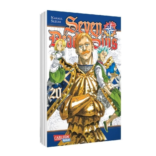 Buchcover und Innenansicht für das Buch: Nanatsu no Taizai