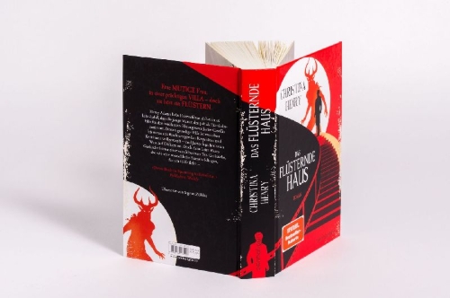 Buchcover und Innenansicht für das Buch: The House that Horror Built