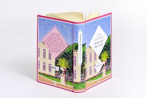 Buchcover und Innenansicht für das Buch: Austen - Sense and Sensibility