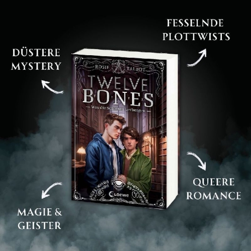 Buchcover und Innenansicht für das Buch: Twelve Bones