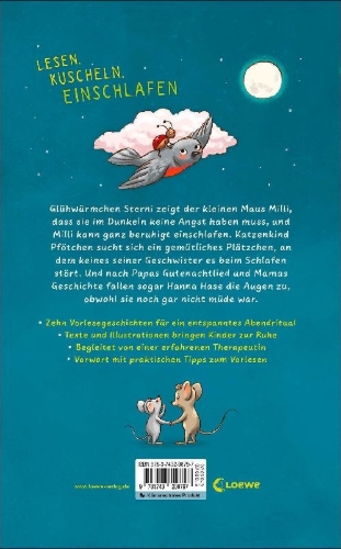 Buchcover und Innenansicht für das Buch: Träum schön, mein lieber Schatz!