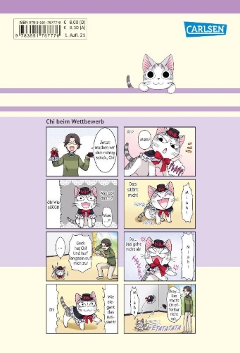 Buchcover und Innenansicht für das Buch: Ky¿ no Koneko no Chi