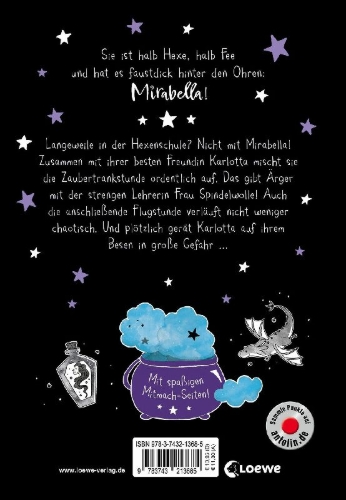 Buchcover und Innenansicht für das Buch: Mirabelle Breaks the Rules
