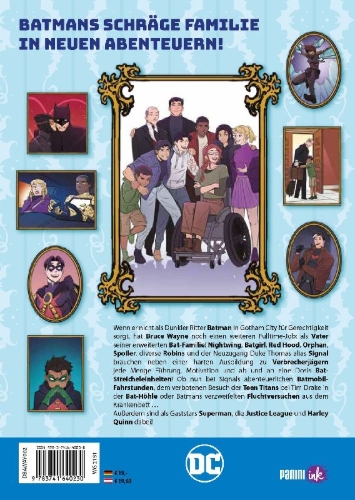 Buchcover und Innenansicht für das Buch: Batman: Wayne Family Adventures #26-#51
