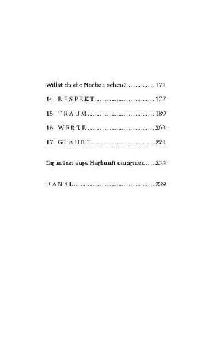 Buchcover und Innenansicht für das Buch: Vom Stolz der Straße
