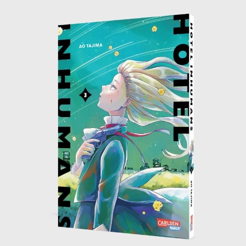 Buchcover und Innenansicht für das Buch: Hotel Inhumans