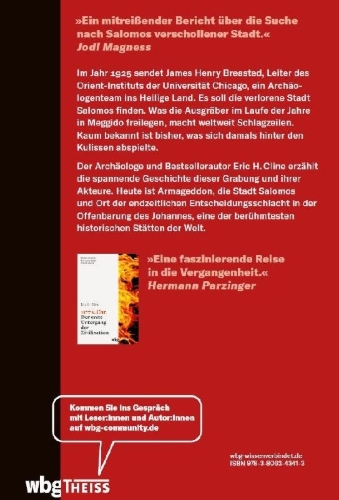Buchcover und Innenansicht für das Buch: Digging up Armageddon