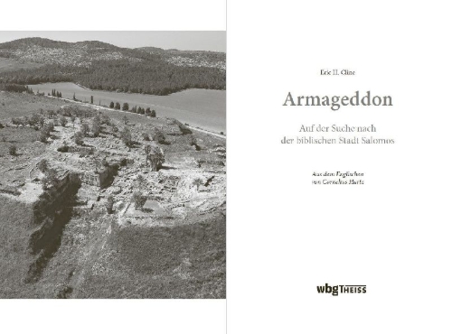 Buchcover und Innenansicht für das Buch: Digging up Armageddon