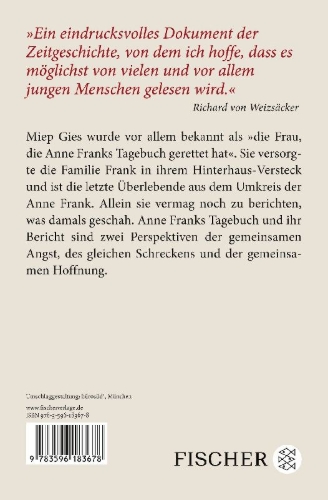 Buchcover und Innenansicht für das Buch: Meine Zeit mit Anne Frank