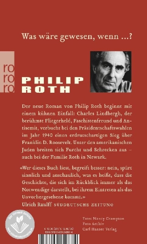 Buchcover und Innenansicht für das Buch: Verschwörung gegen Amerika