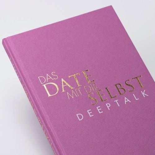 Buchcover und Innenansicht für das Buch: Das Date mit dir selbst - Deeptalk