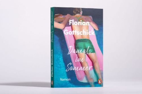 Buchcover und Innenansicht für das Buch: Damals im Sommer