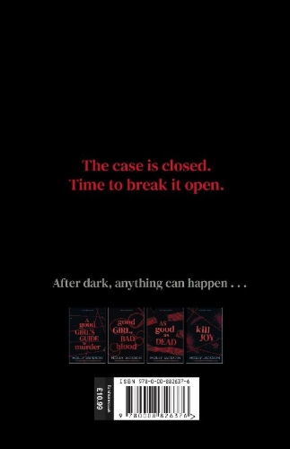 Buchcover und Innenansicht für das Buch: A Good Girl's Guide to Murder. After Dark Edition