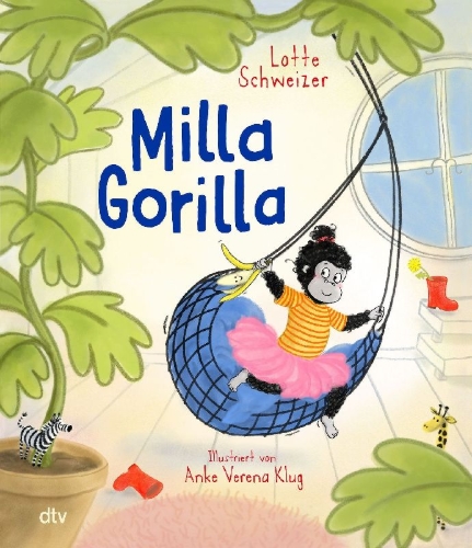 Buchcover und Innenansicht für das Buch: Milla Gorilla