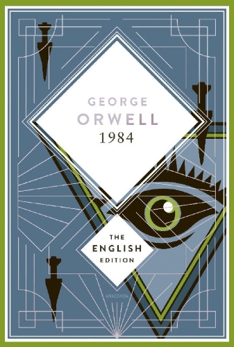 Buchcover und Innenansicht für das Buch: Orwell - 1984 / Nineteen Eighty-Four. English Edition