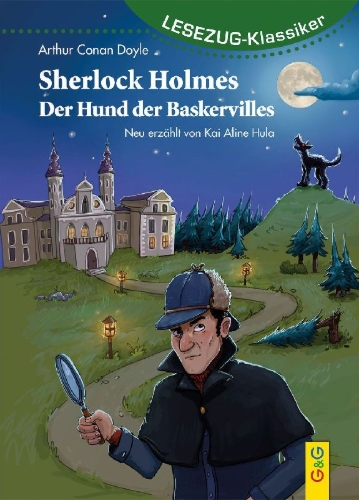 Buchcover und Innenansicht für das Buch: LESEZUG/Klassiker: Sherlock Holmes - Der Hund der Baskervilles