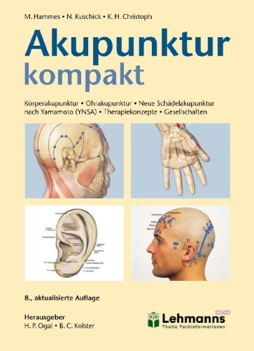 Buchcover und Innenansicht für das Buch: Akupunktur kompakt