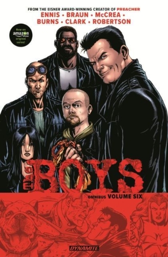 Buchcover und Innenansicht für das Buch: The Boys Omnibus Vol. 6