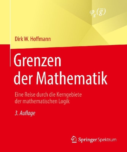 Buchcover und Innenansicht für das Buch: Grenzen der Mathematik
