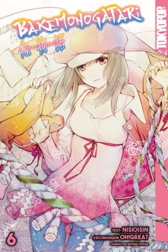 Buchcover und Innenansicht für das Buch: Bakemonogatari 06