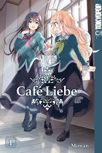 Buchcover und Innenansicht für das Buch: Café Liebe 01