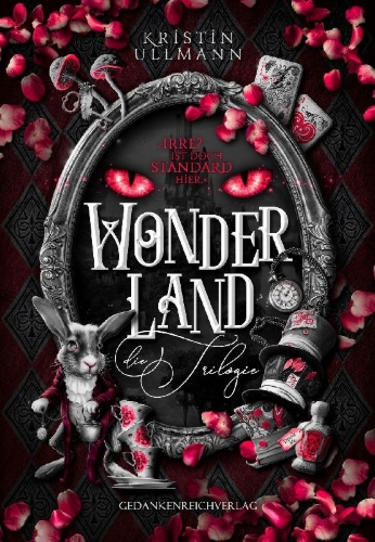 Buchcover und Innenansicht für das Buch: Wonderland - die Trilogie