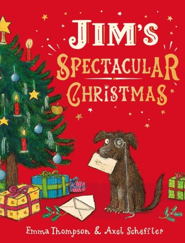 Buchcover und Innenansicht für das Buch: Jim's Spectacular Christmas