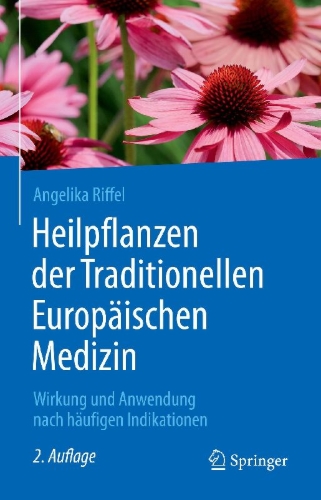 Buchcover und Innenansicht für das Buch: Heilpflanzen der Traditionellen Europäischen Medizin