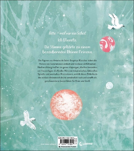 Buchcover und Innenansicht für das Buch: The Little Prince