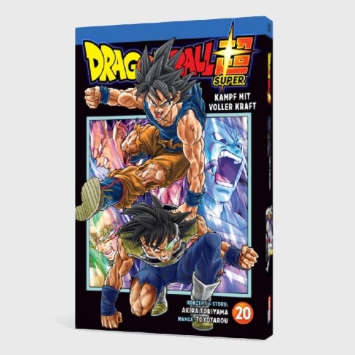 Buchcover und Innenansicht für das Buch: Dragon Ball Super