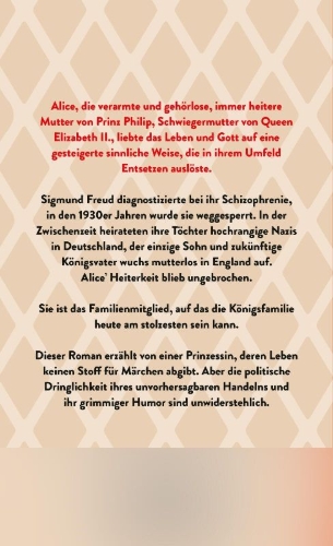 Buchcover und Innenansicht für das Buch: Prinzessin Alice