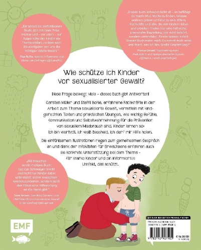 Buchcover und Innenansicht für das Buch: Jetzt mal ehrlich?!: Meine Gefühle, mein Körper, meine Regeln! Ein wirksames Aufklärungsbuch für Kinder zur Prävention von sexuellem Missbrauch