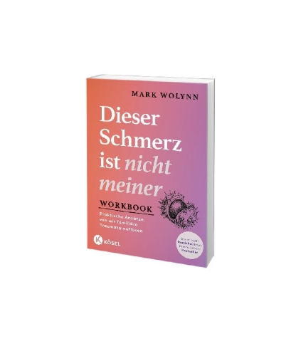 Buchcover und Innenansicht für das Buch: The Official It Didn't Start With You Workbook. Practical Exercises to Break the Cycle of Inherited Family Trauma