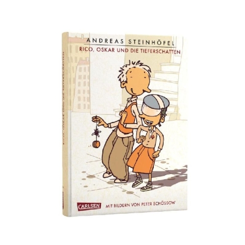 Buchcover und Innenansicht für das Buch: Rico, Oskar und die Tieferschatten (Rico und Oskar 1)
