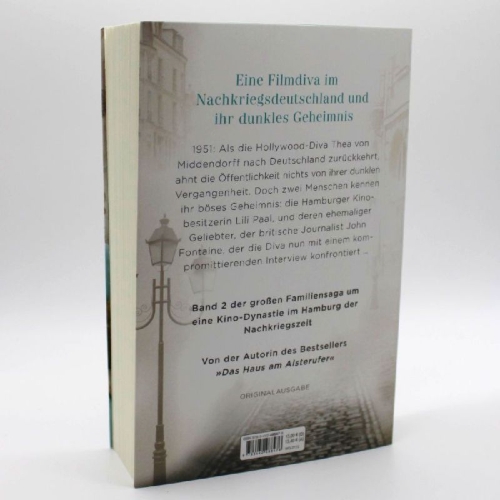 Buchcover und Innenansicht für das Buch: Das Kino am Jungfernstieg - Der Filmpalast