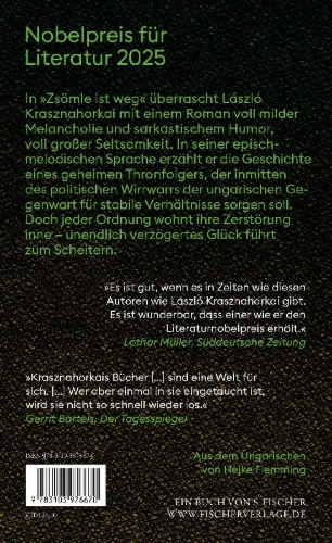 Buchcover und Innenansicht für das Buch: Zsömle odavan