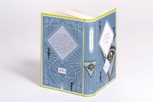 Buchcover und Innenansicht für das Buch: Orwell - 1984 / Nineteen Eighty-Four. English Edition