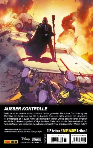 Buchcover und Innenansicht für das Buch: Darth Vader #33-#36; Darth Vader (2015) #3