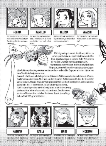 Buchcover und Innenansicht für das Buch: Pokémon - Die ersten Abenteuer