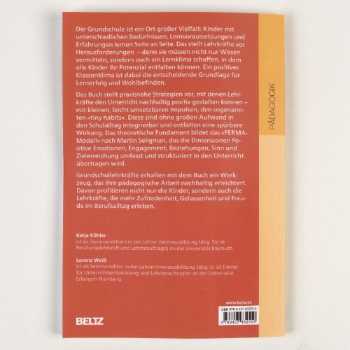 Buchcover und Innenansicht für das Buch: Positive Klassenführung