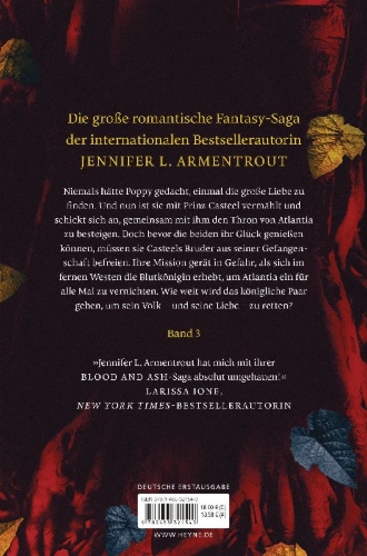 Buchcover und Innenansicht für das Buch: Crown of Gilded Bones - From Blood and Ash Series Book 3