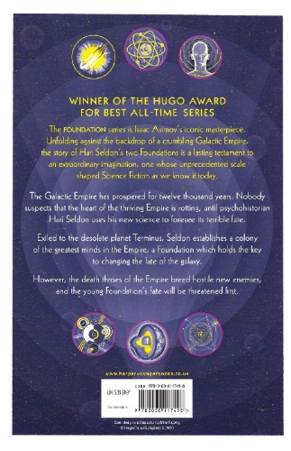 Buchcover und Innenansicht für das Buch: Foundation