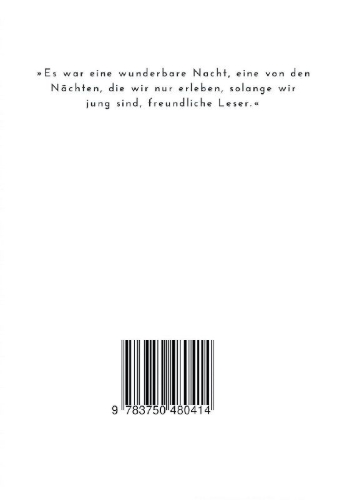 Buchcover und Innenansicht für das Buch: Weiße Nächte