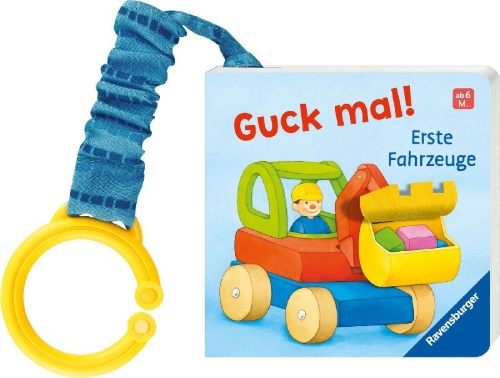 Buchcover und Innenansicht für das Buch: Mein erstes Buggybuch: Guck mal! Erste Fahrzeuge