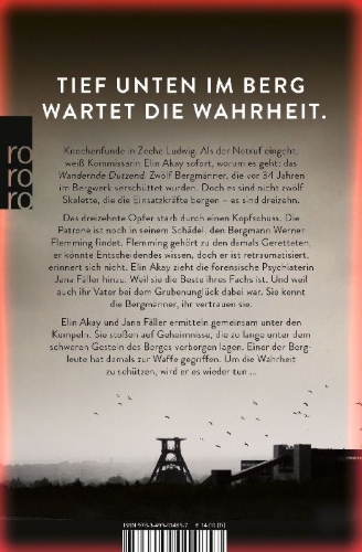 Buchcover und Innenansicht für das Buch: Kohle, Stahl und Mord: Das 13. Opfer