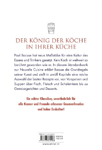 Buchcover und Innenansicht für das Buch: Das Paul-Bocuse-Standardkochbuch