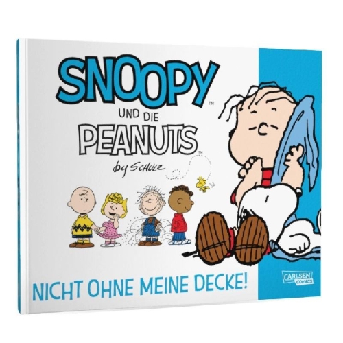 Buchcover und Innenansicht für das Buch: Snoopy und die Peanuts 2: Nicht ohne meine Decke!