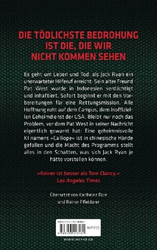 Buchcover und Innenansicht für das Buch: Code of Honor